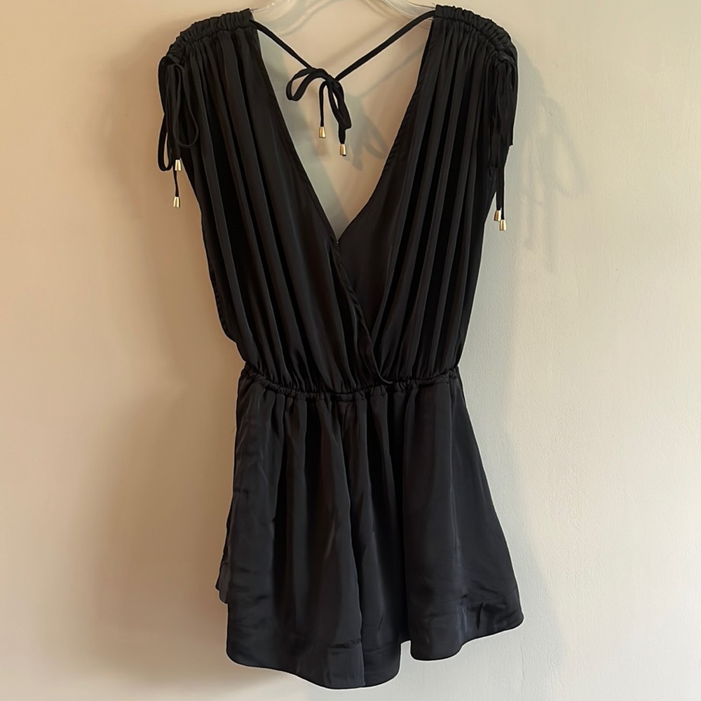 NWT Free People Short Romper Black Women’s S